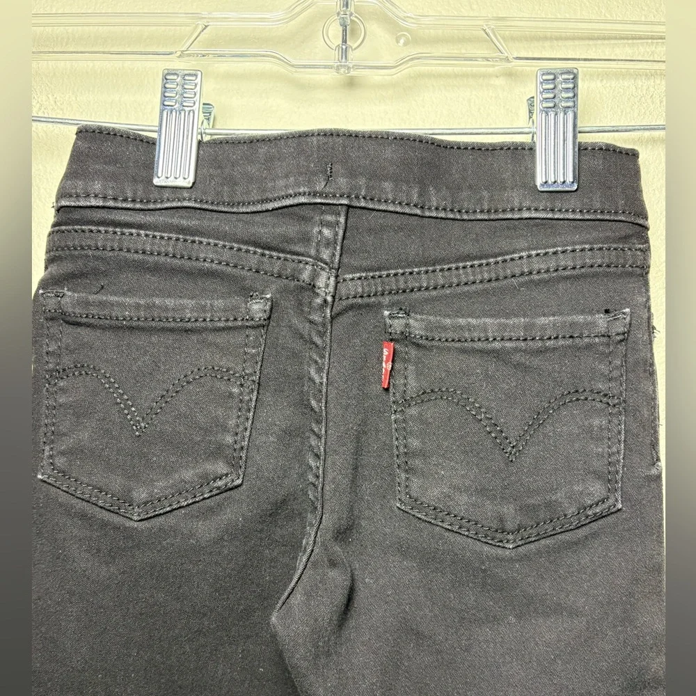 Levi’s Girls Black Pull On Jegging Size 4T